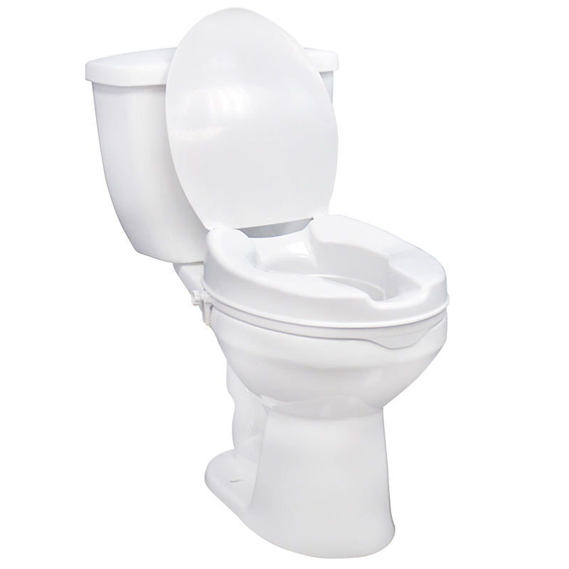 Raised Toilet Seat with Lid, White, 2-Inches.jpg