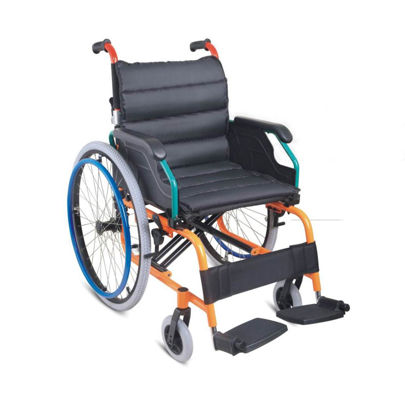RE113LA Aluminum wheelchair with drop back handle.jpg