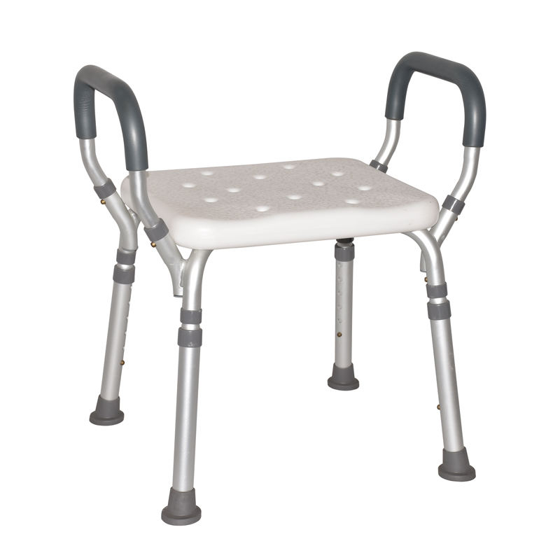 Bath Seat,Shower Bench with Arms,No back
