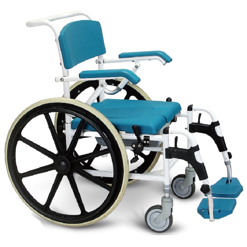 wheel chair with commode, bedside commode chair