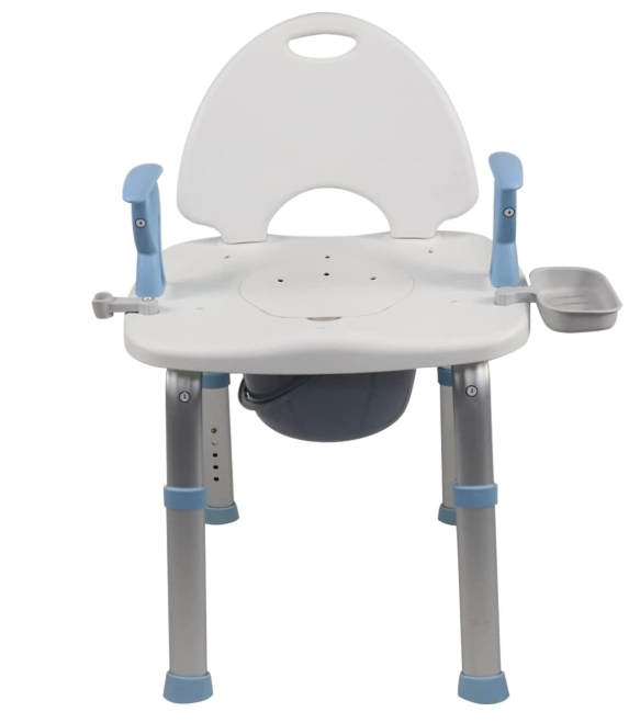 Shower Chair Bath Seat and Removable Commode,Commode chair