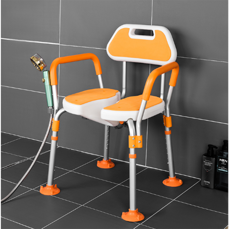 Foldable elderly shower chair，bath chair